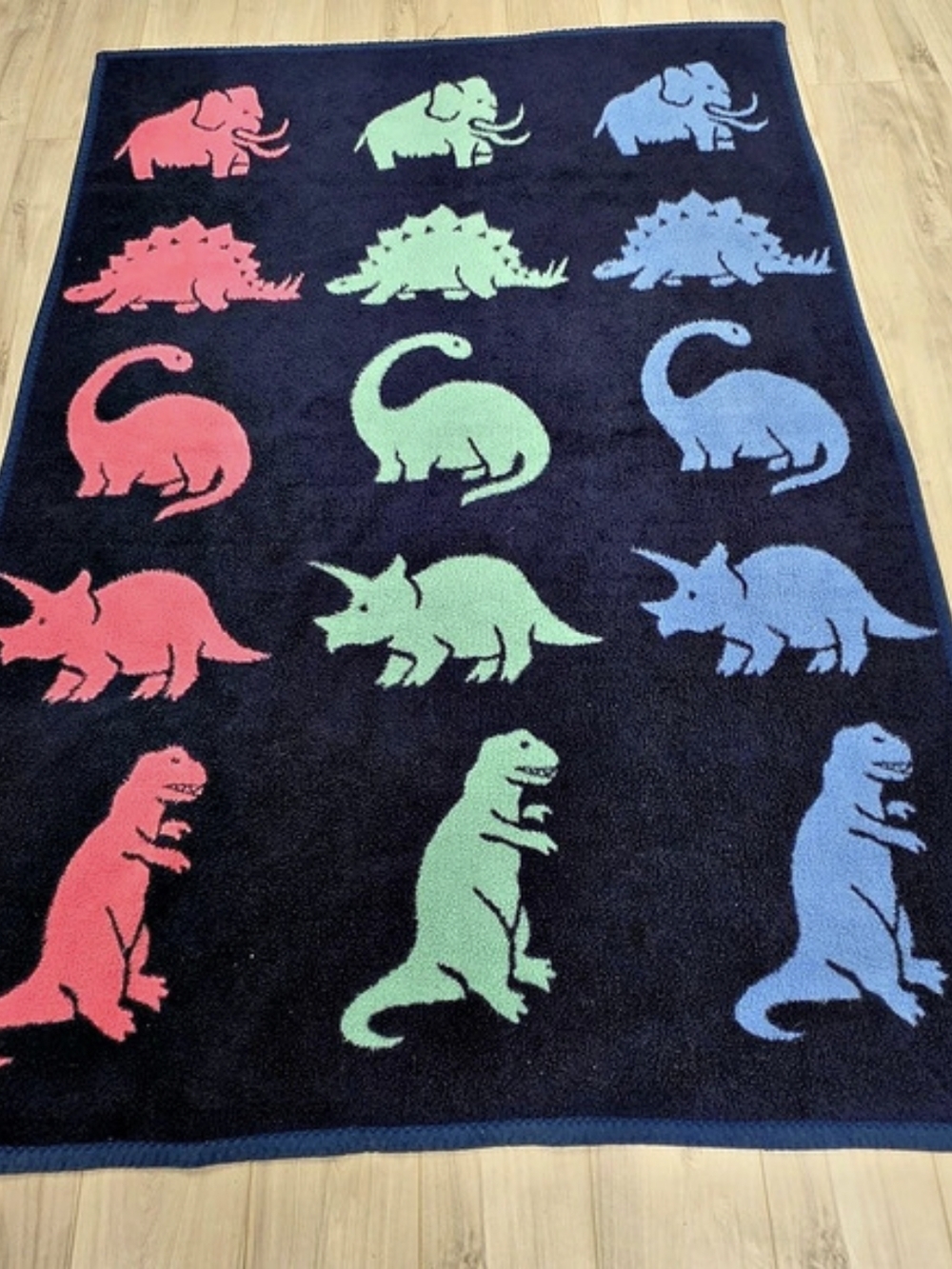 Crown Crafts Dinarsu Vintage Dinosaur Blanket
